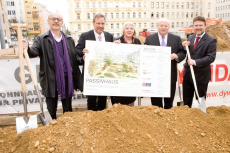 Spatenstich Pernerstorfergasse © WBV-GPA
