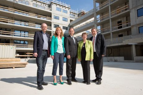 Dachgleiche Projekt Hütteldorfer Straße 112 © WBV-GPA